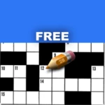 crossword puzzle free android application logo